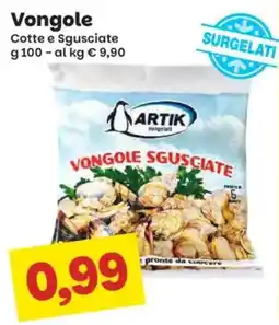 Prix Quality Vongole sgusciate Artik offerta