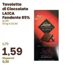 Prix Quality Tavoletta di Cioccolato Laica Fondente 85% offerta
