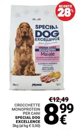 Supermercati Gulliver Crocchette monoprotein per cani special dog excellence offerta