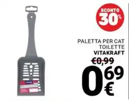 Supermercati Gulliver Paletta per cat toilette Vitakraft offerta