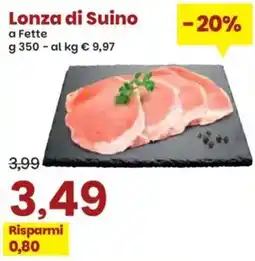 Prix Quality Lonza di Suino offerta