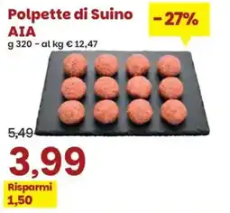 Prix Quality Polpette di Suino AIA offerta