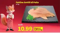 Prix Quality Fettine Sottili di Pollo offerta