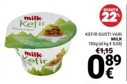 Supermercati Gulliver Kefir Milk offerta