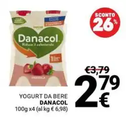 Supermercati Gulliver Yogurt da bere Danacol offerta