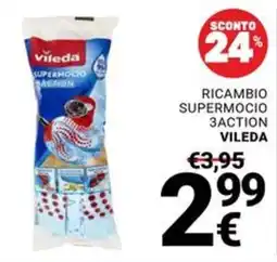 Supermercati Gulliver Ricambio Supermocio 3Action Vileda offerta