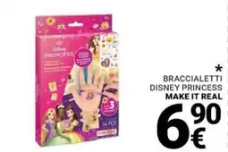 Supermercati Gulliver Braccialetti Disney Princess Make It Real offerta