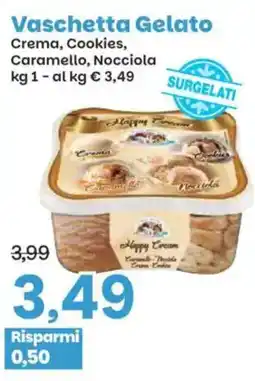Prix Quality Vaschetta Gelato Happy Cream offerta