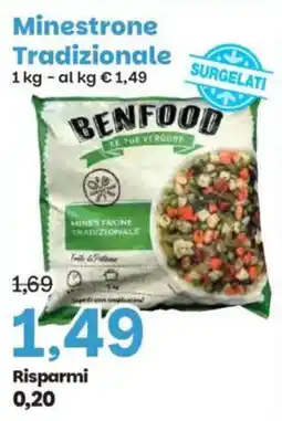 Prix Quality Minestrone Tradizionale Benfood offerta