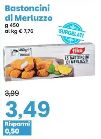 Bastoncini di Merluzzo tiko