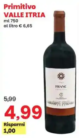 Prix Quality Primitivo Valle Itria offerta