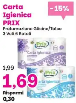Prix Quality Carta Igienica Prix offerta