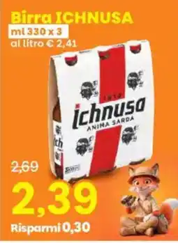 Prix Quality Birra Ichnusa offerta