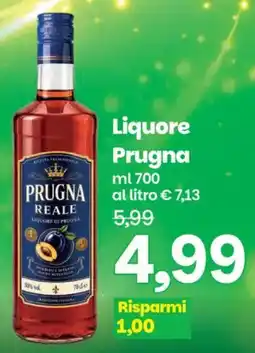 Prix Quality Liquore Prugna Reale offerta