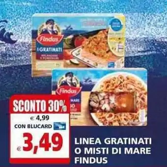 Il Gigante Findus Linea Gratinati O Misti Di Mare offerta