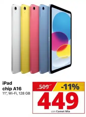 IPad chip A16