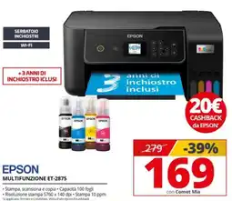 Comet Epson multifunzione ET-2875 offerta