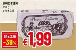 Famila Superstore Burro Fattoria Cerri offerta