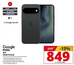 Comet Google Pixel 11 Smartphone offerta