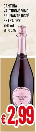 Famila Superstore Cantina Valtidone Vino Spumante Rosé offerta