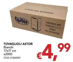 Migross Supermercati e Market Tovaglioli Astor Bianchi offerta