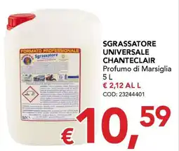 Migross Supermercati e Market Sgrassatore universale Chanteclair offerta