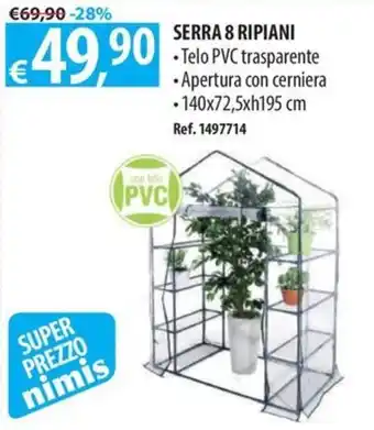 Serra 8 ripiani
