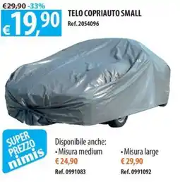 Ecobrico Telo copriauto small offerta