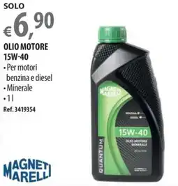 Ecobrico Olio motore 15W-40 Quantum offerta
