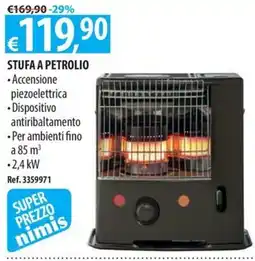 Ecobrico Stufa a petrolio offerta