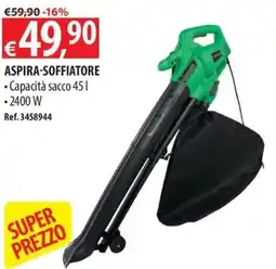 Ecobrico Aspira-soffiatore offerta
