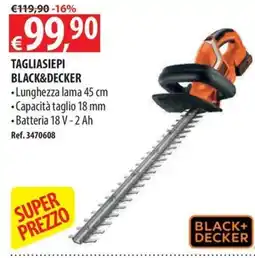 Ecobrico Tagliasiepi Black&Decker offerta