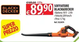 Ecobrico Soffiatore Black&Decker offerta