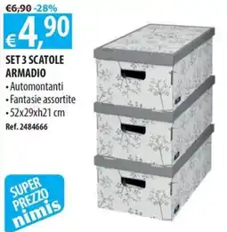Ecobrico Scatole armadio offerta