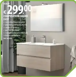 Ecobrico Composizione bagno easy offerta