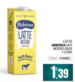 Centro Cash Latte intero Arborea UHT offerta