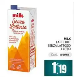 Centro Cash Milk Senza Lattosio offerta