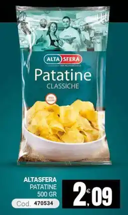 Centro Cash Alta Sfera Patatine Classiche offerta