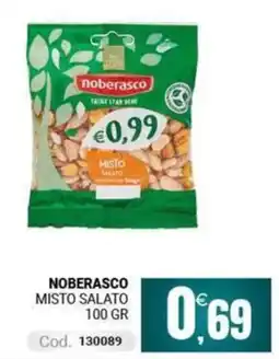 Centro Cash Noberasco misto salato offerta