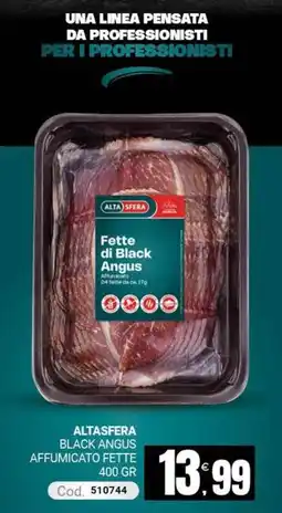 Centro Cash AltaSfera Black Angus affumicato fette offerta
