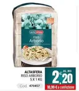 Centro Cash AltaSfera Riso Arborio offerta