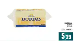 Centro Cash Unigrana burro offerta