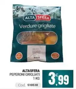 Centro Cash Altasfera peperoni grigliati offerta