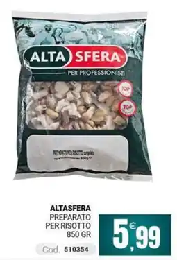Centro Cash Alta Sfera preparato per risotto offerta