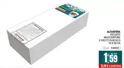 Centro Cash AltaSfera dessert mascarpone e frutti di bosco offerta
