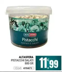 Centro Cash Alta Sfera Pistacchi Salati offerta