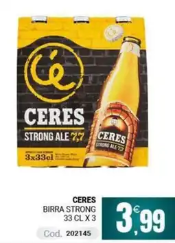 Centro Cash Ceres birra strong offerta