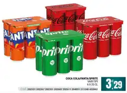 Centro Cash Coca Cola/Fanta/Sprite offerta