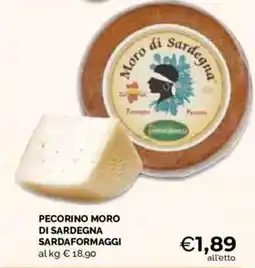 Mercatò Local Pecorino Moro di Sardegna offerta