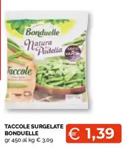 Mercatò Local Taccole surgelate Bonduelle offerta